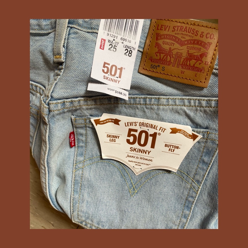 Levi’s 501 Skinny 25